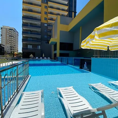 Luxusapartment 160 M2 Aydemir Park 1 Luxusanlage Zentral Mahmutlar * Alanya